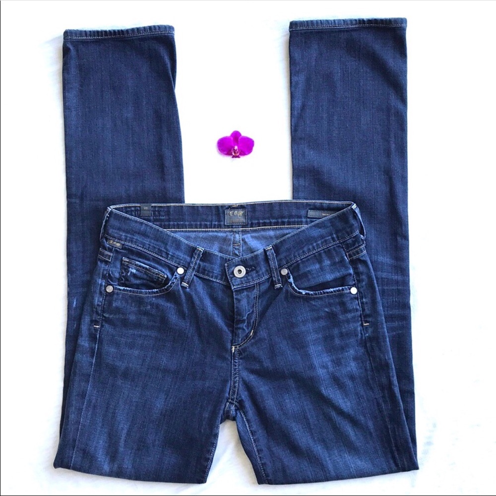 Citizens of Humanity low rise straight leg Jeans